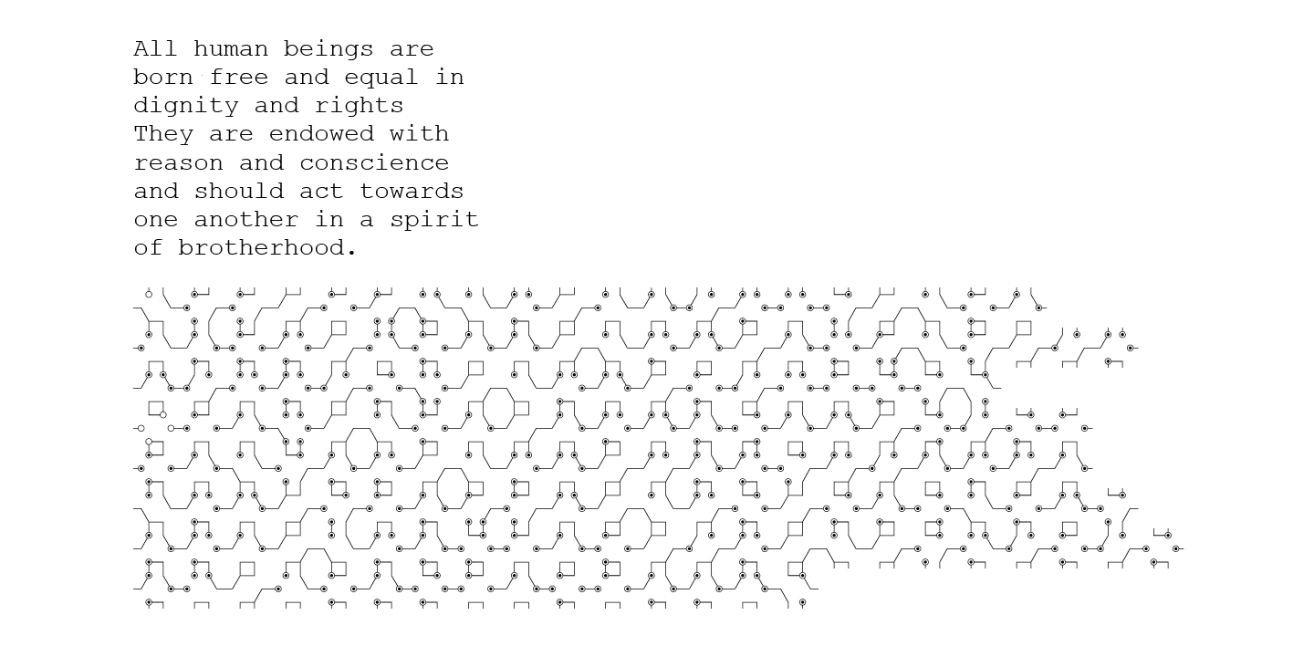 Hex Braille